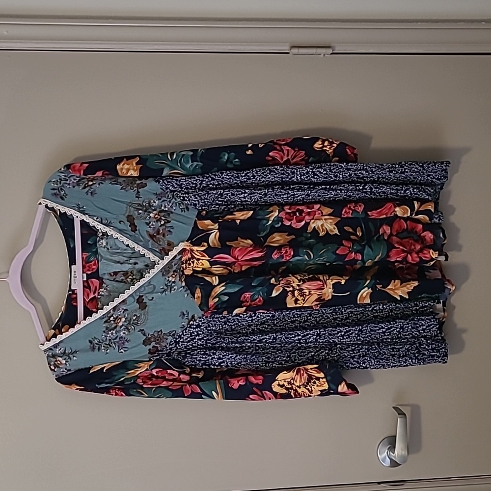 Floral printed blouse